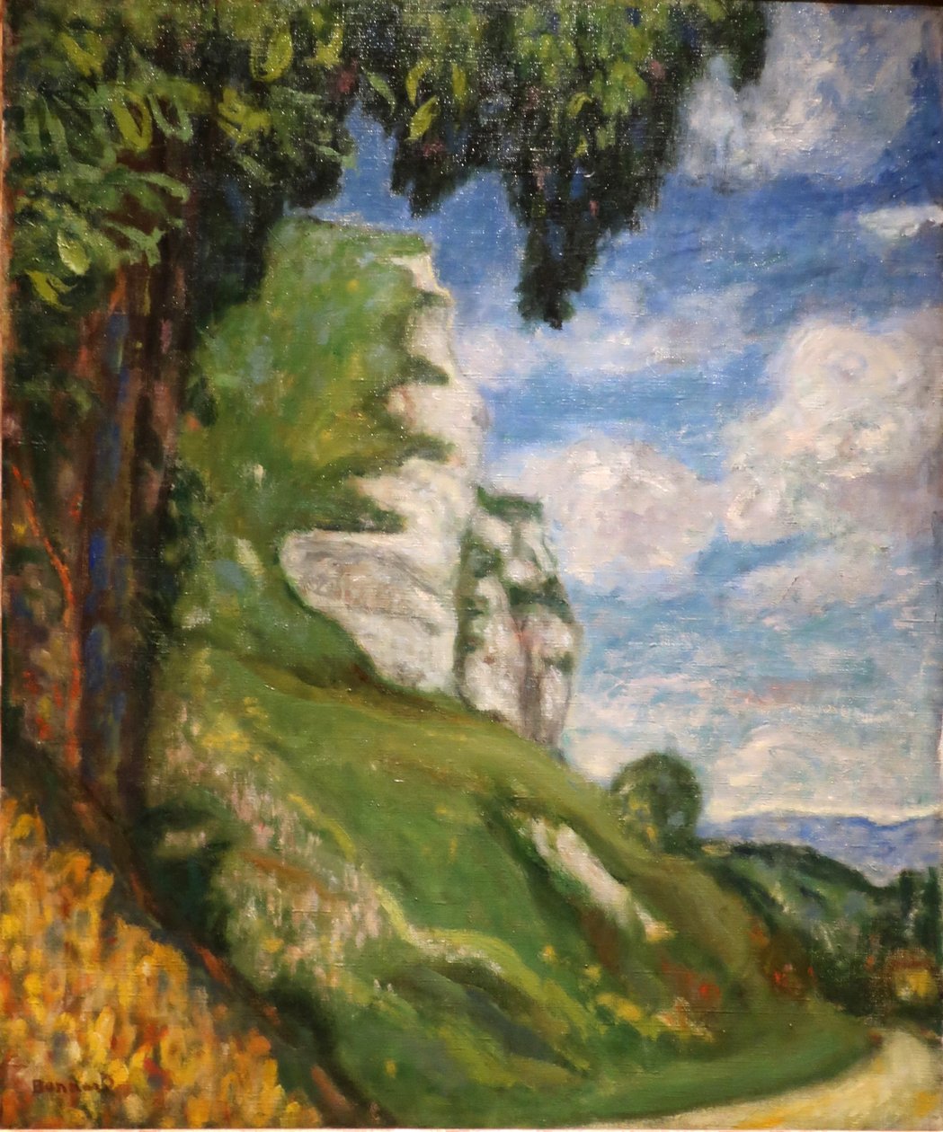 Francés: Les falaises de Saint-Adrion de Pierre Bonnard