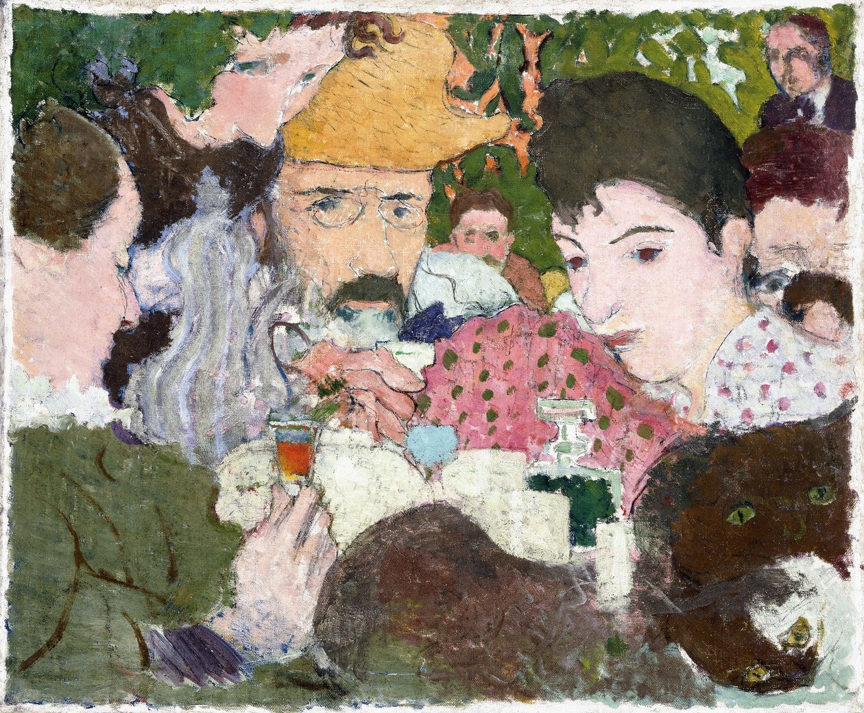 Degustación en el Jardín de Pierre Bonnard