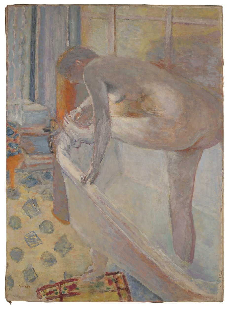 Gran desnudo con bañera de Pierre Bonnard