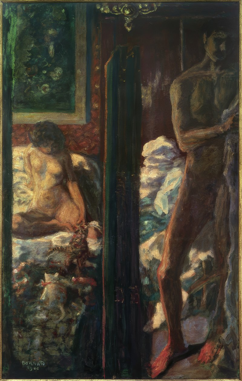 El hombre y la mujer de Pierre Bonnard