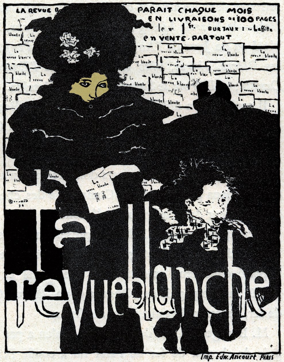 La Revue Blanche, 1896 de Pierre Bonnard