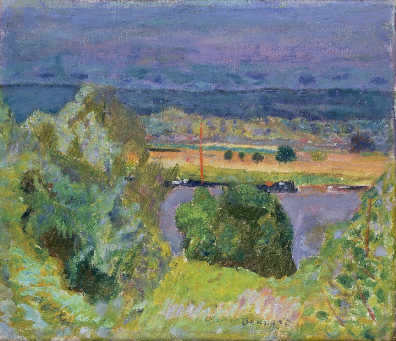 El Sena en Vernon de Pierre Bonnard