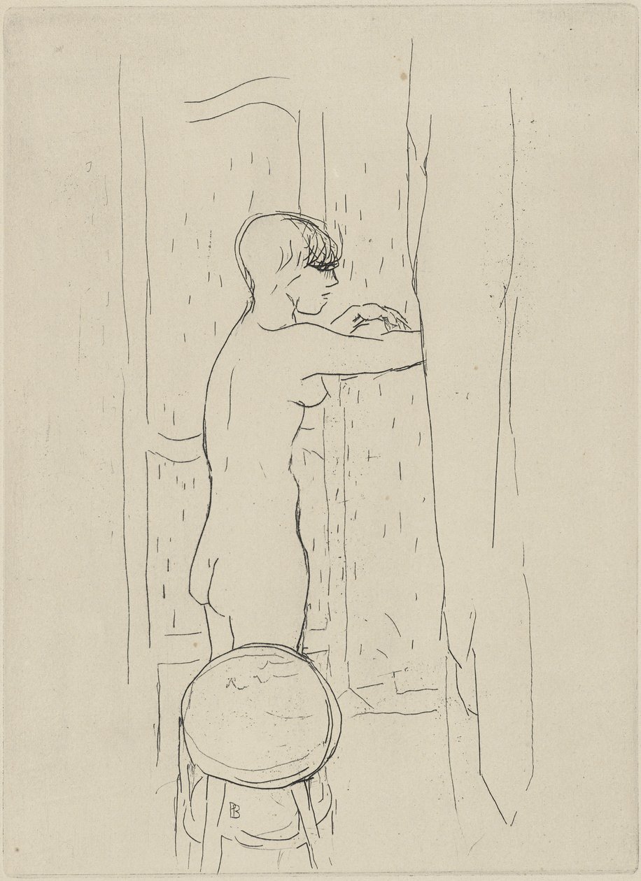 La Toilette (El Baño) de Pierre Bonnard