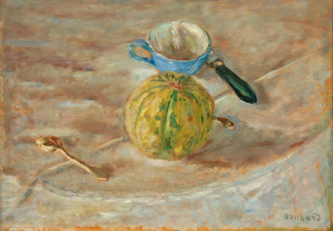 La taza azul de Pierre Bonnard
