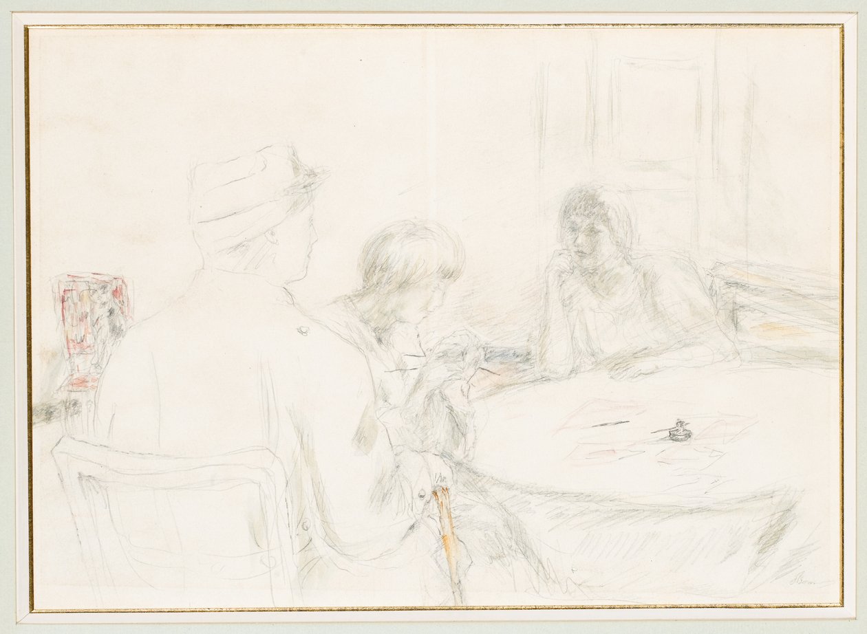 El herido en su familia de Pierre Bonnard