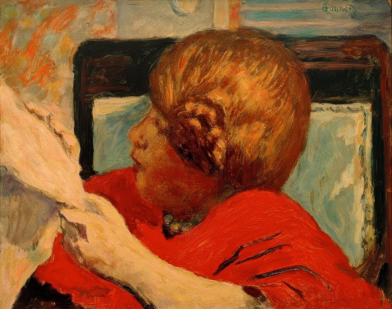 Lectura de Pierre Bonnard