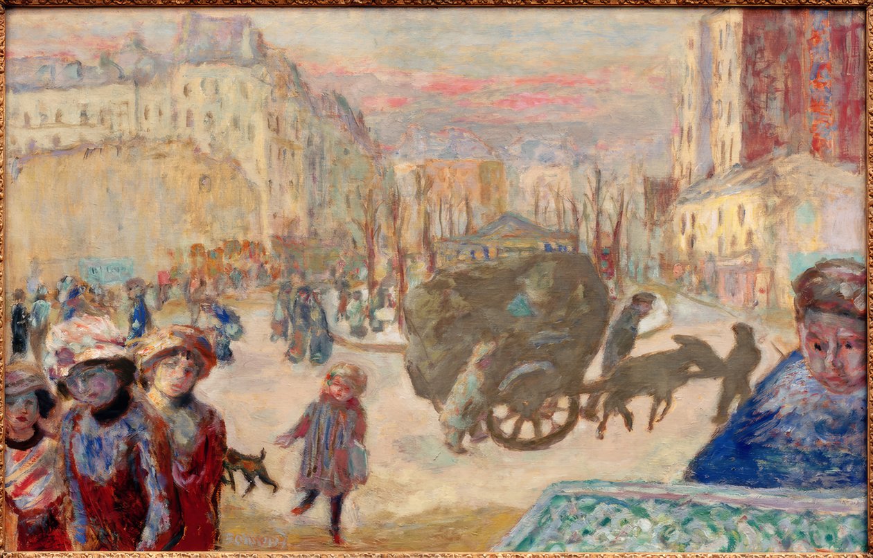 Mañana en París de Pierre Bonnard