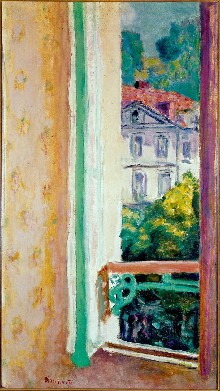 Ventana abierta en Uriage de Pierre Bonnard