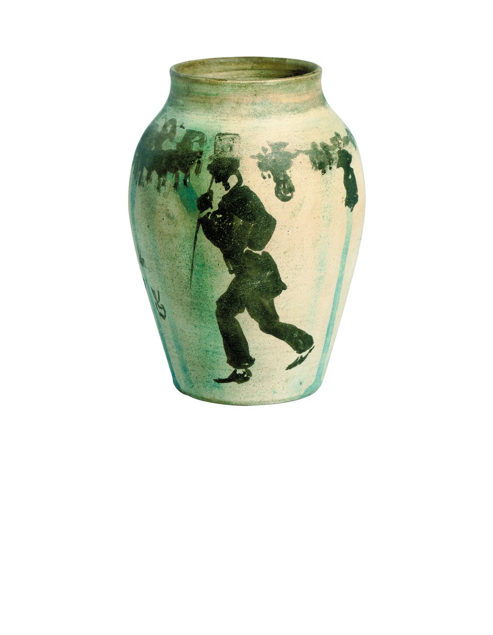 Petit vase: scène de rue, c.1894-95 de Pierre Bonnard