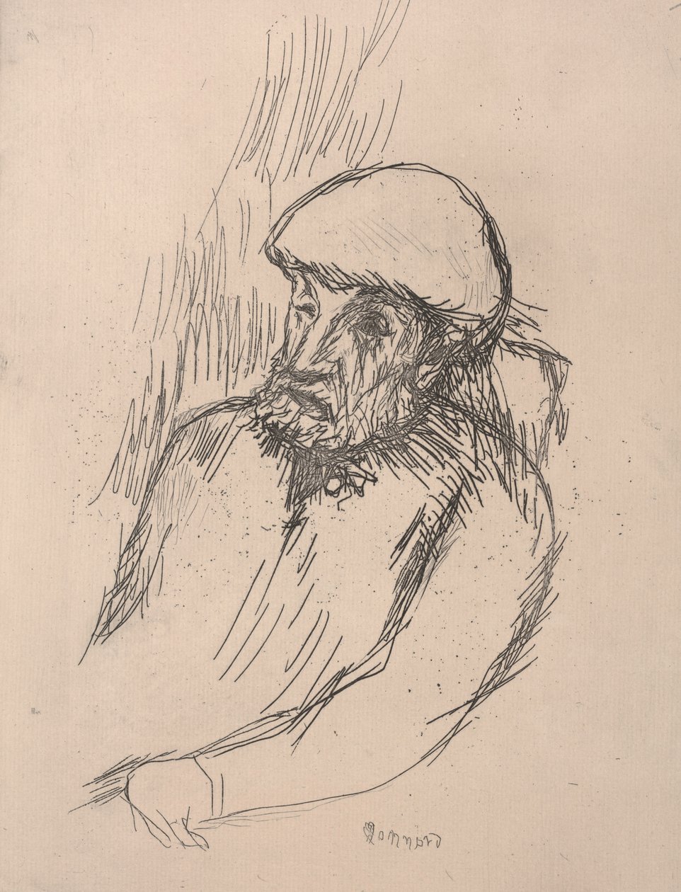 Retrato de Renoir, c.1916 de Pierre Bonnard