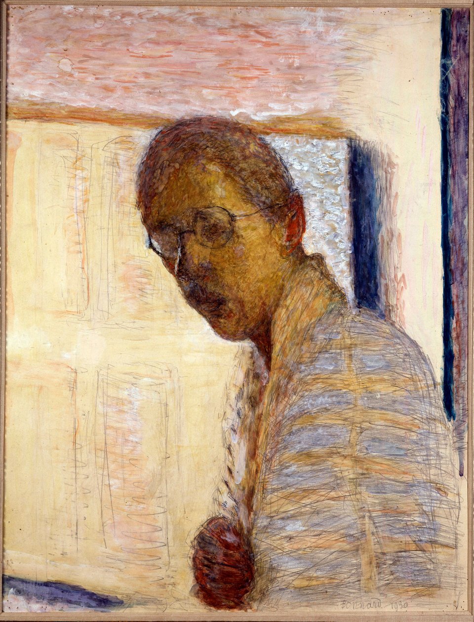 Autorretrato - 1930 de Pierre Bonnard