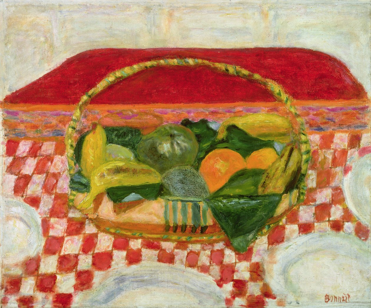 Naturaleza muerta de Pierre Bonnard