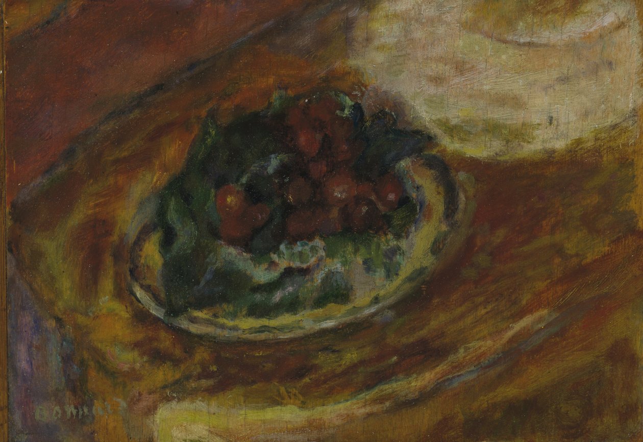 Naturaleza muerta: Cerezas, c.1942 de Pierre Bonnard