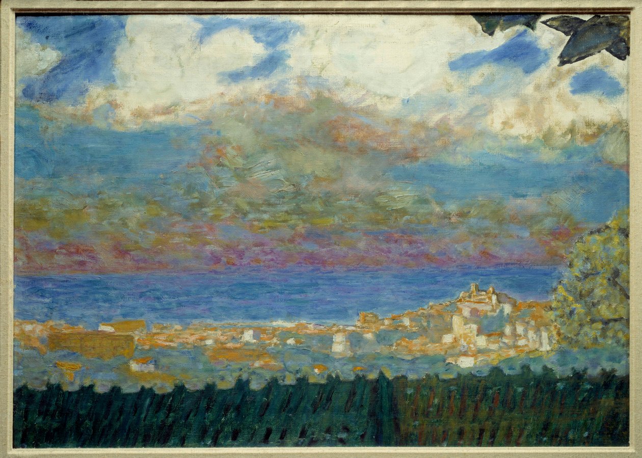 Cielo tormentoso en Cannes de Pierre Bonnard