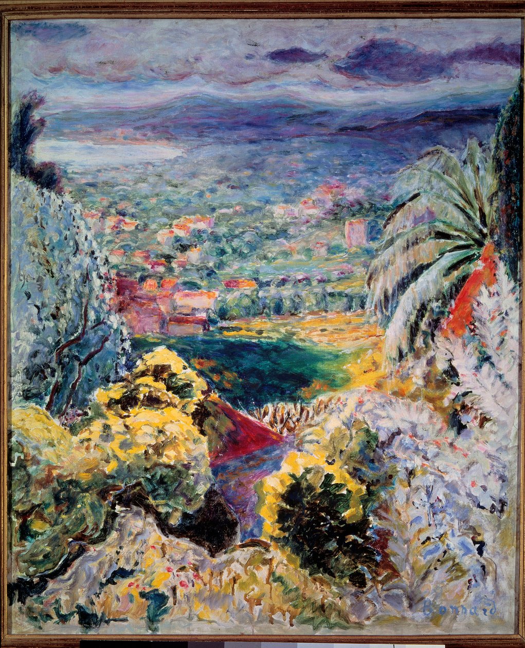 El Cannet o la Bahía de Cannes 1935 de Pierre Bonnard