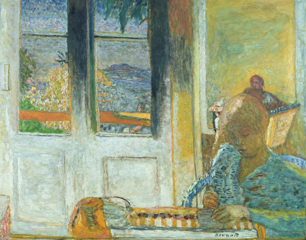 Las Ventanas Francesas o, Mañana en Le Cannet, 1933 de Pierre Bonnard