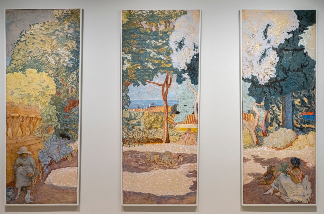 El Mediterraneo. Tríptico. Estudiar en St-Tropez de Pierre Bonnard