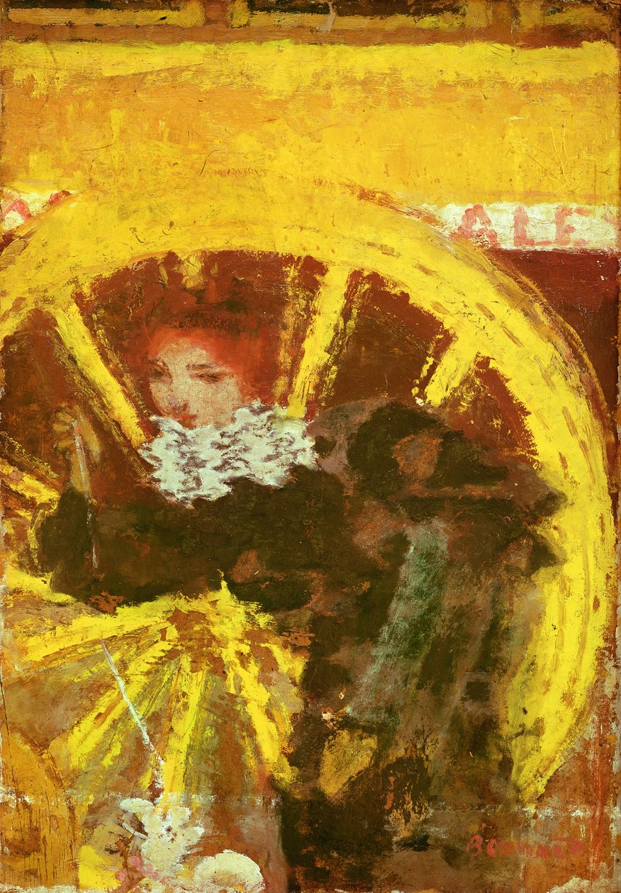El ómnibus, c.1895 de Pierre Bonnard