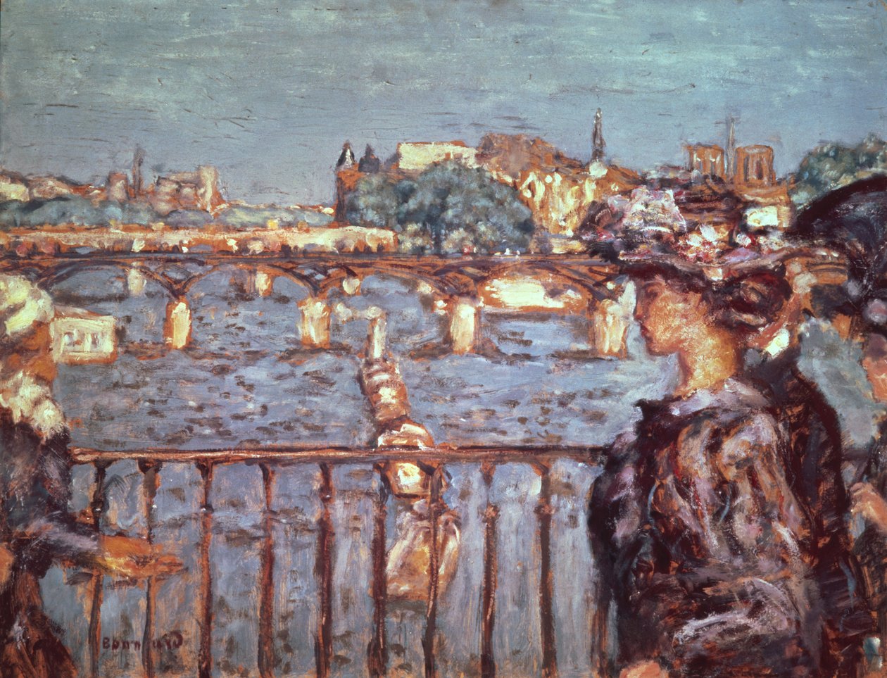 El Pont des Arts, c.1905 de Pierre Bonnard