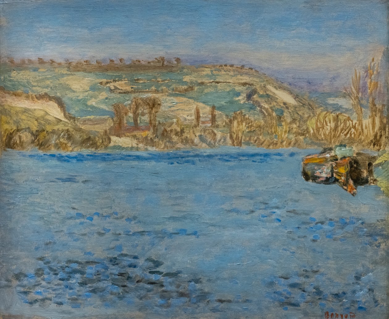 El Sena en Vernonnet de Pierre Bonnard