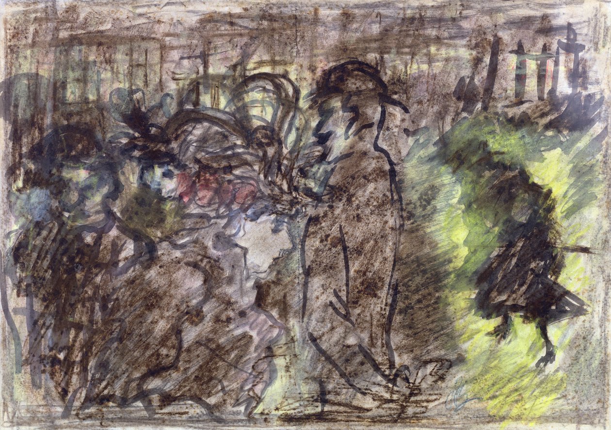 La Plaza, Tarde, 1899 de Pierre Bonnard