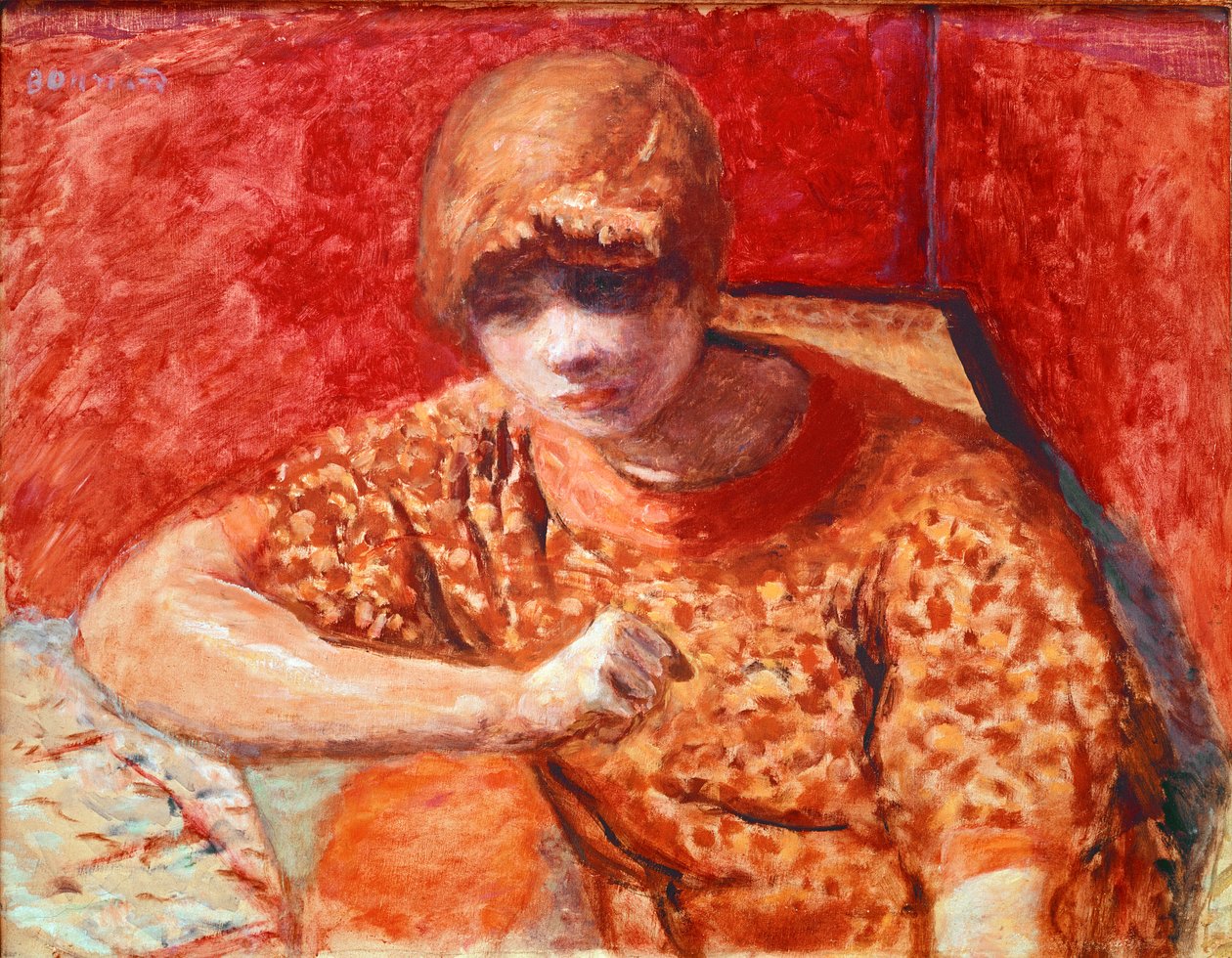 La blusa naranja de Pierre Bonnard
