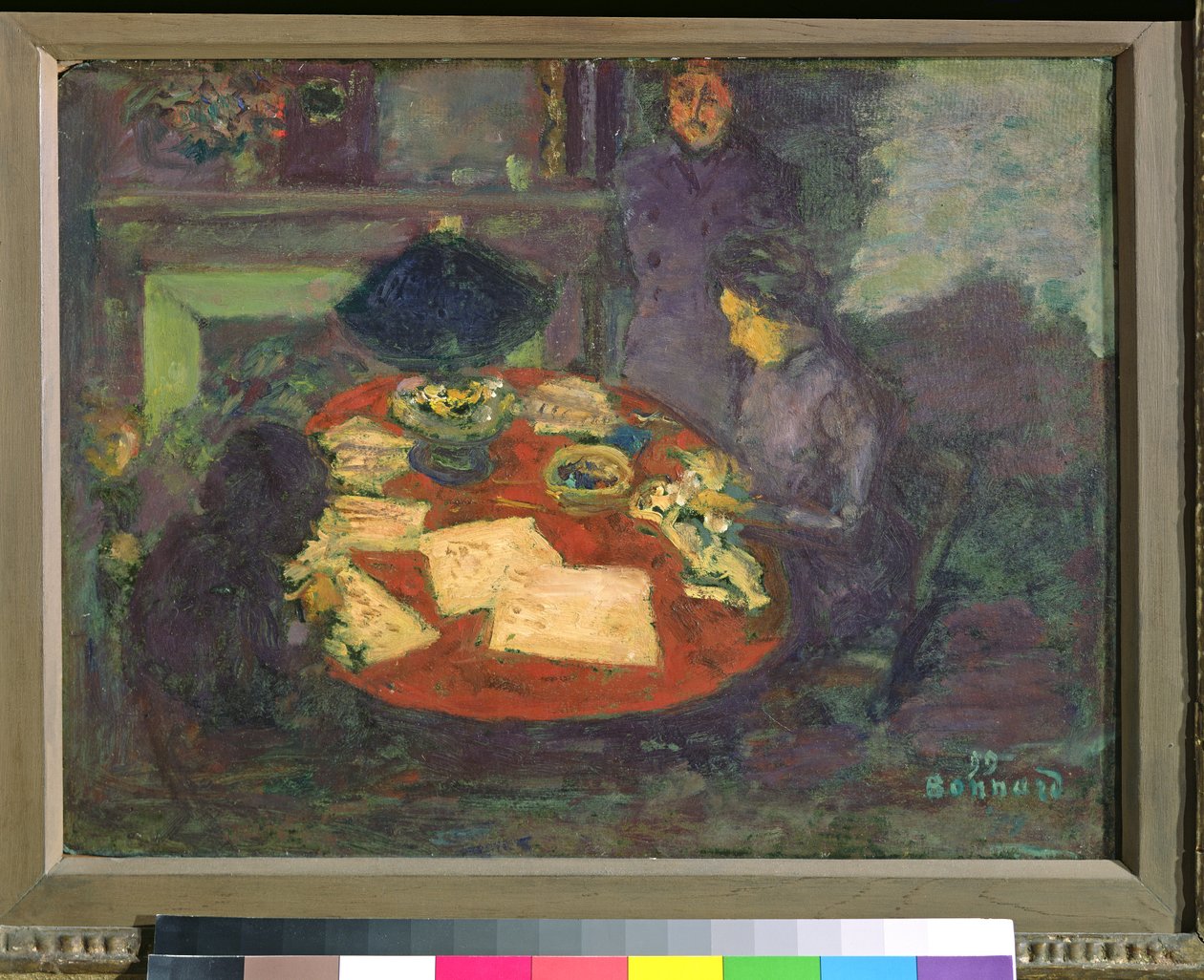 Bajo la lámpara, 1899 de Pierre Bonnard