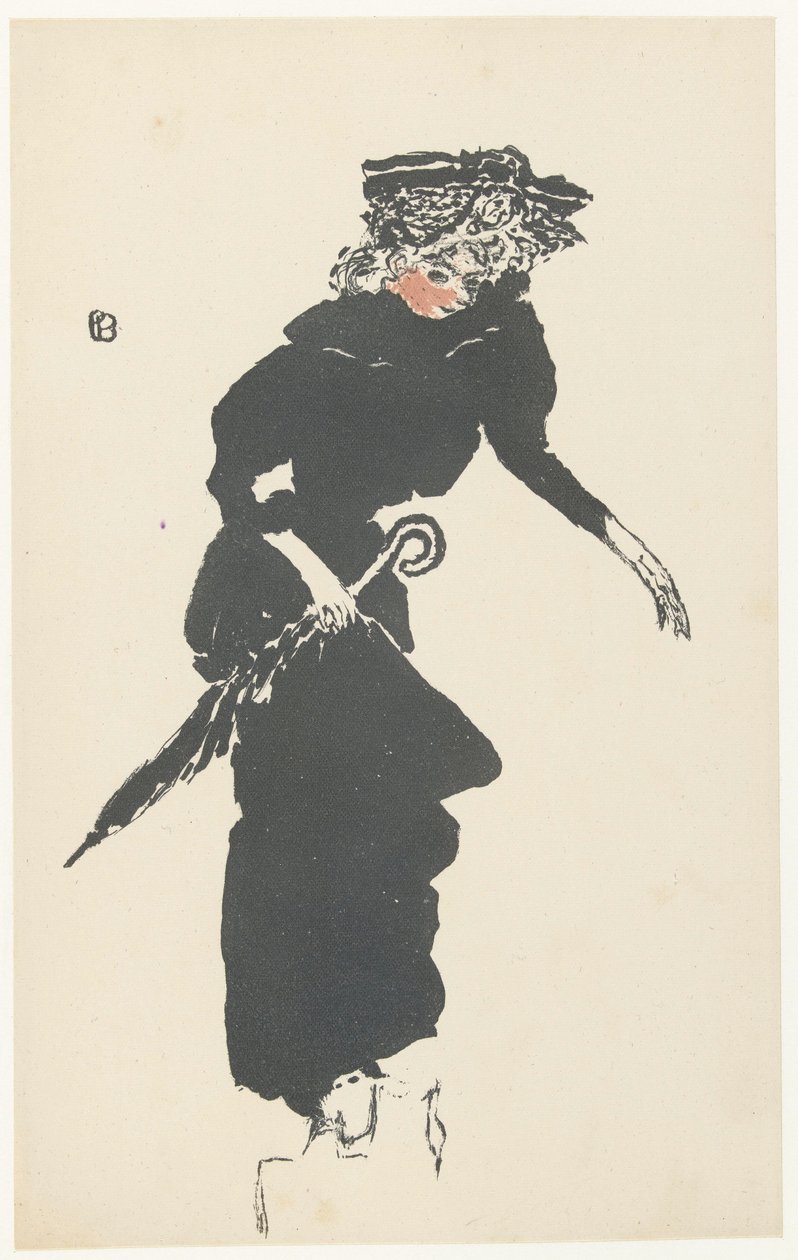 Vrouw met umbrella
Mujer con paraguas de Pierre Bonnard