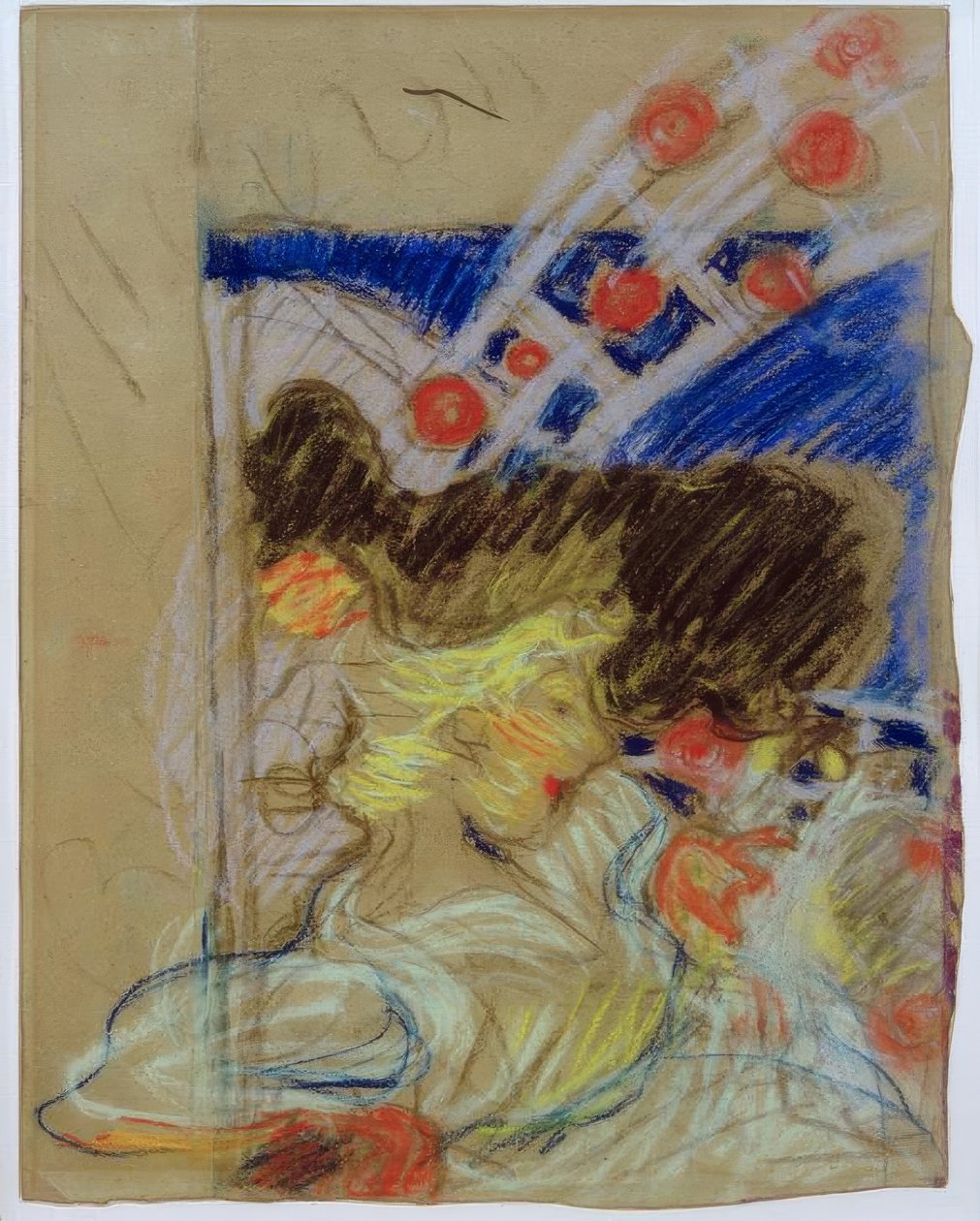 Estudio para el cartel Moulin Rouge de Pierre Bonnard