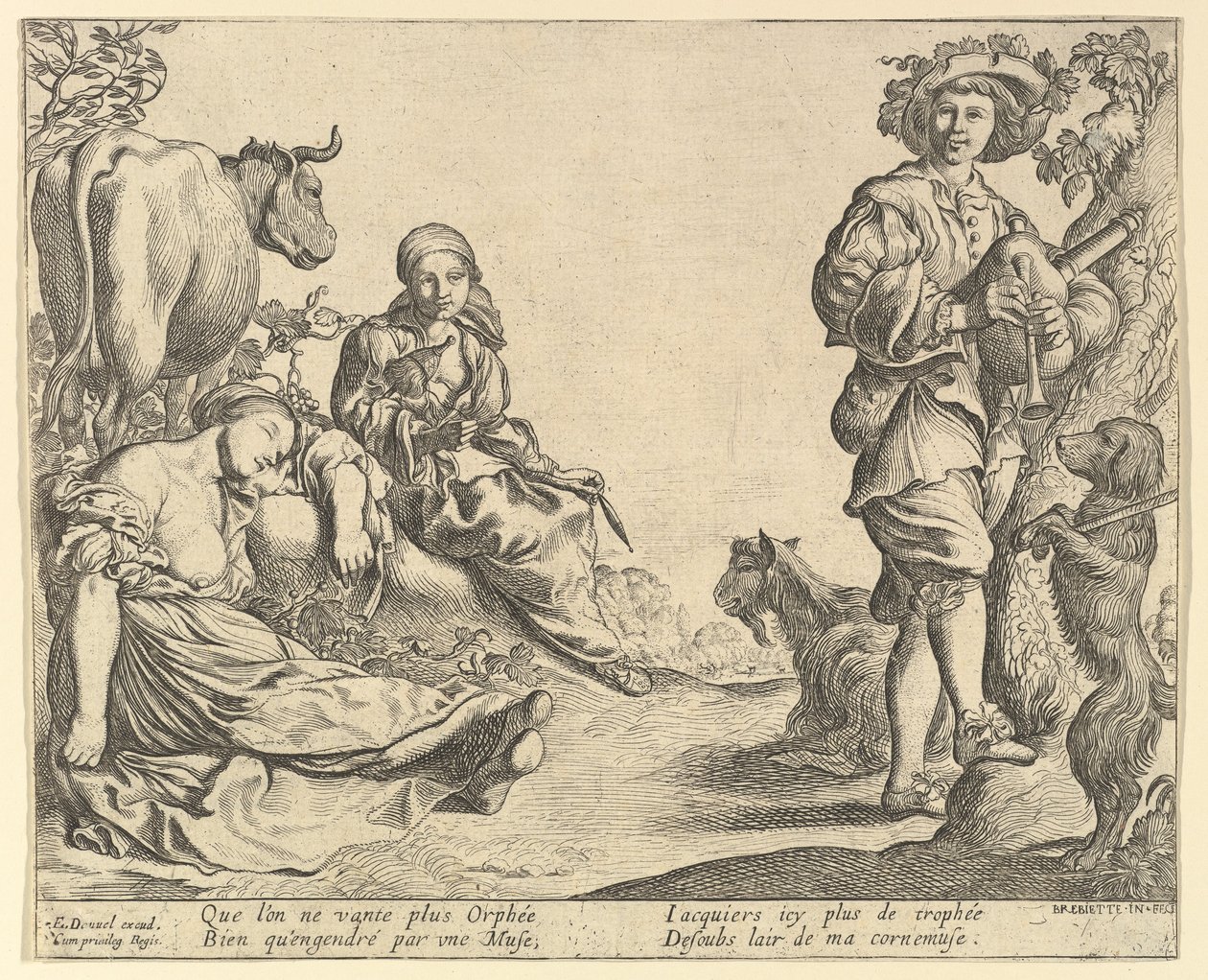 Tocador de gaita de Pierre Brebiette