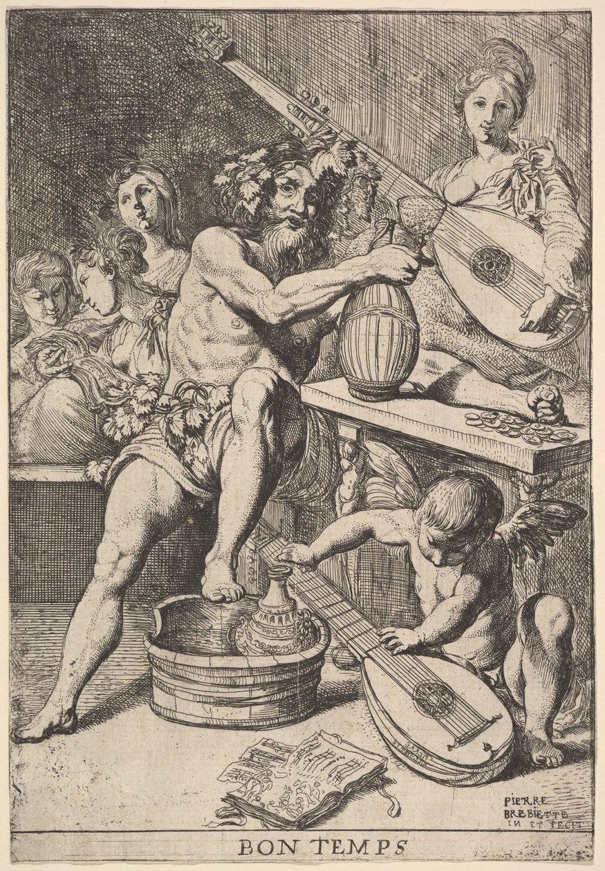 Bon Temps, 1610-42 de Pierre Brebiette