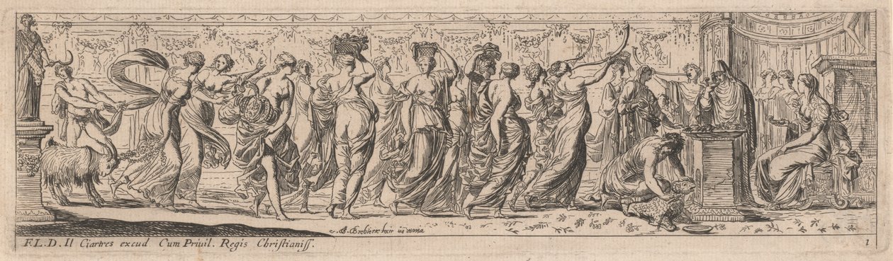 Sacrificio de un Carnero de Pierre Brebiette