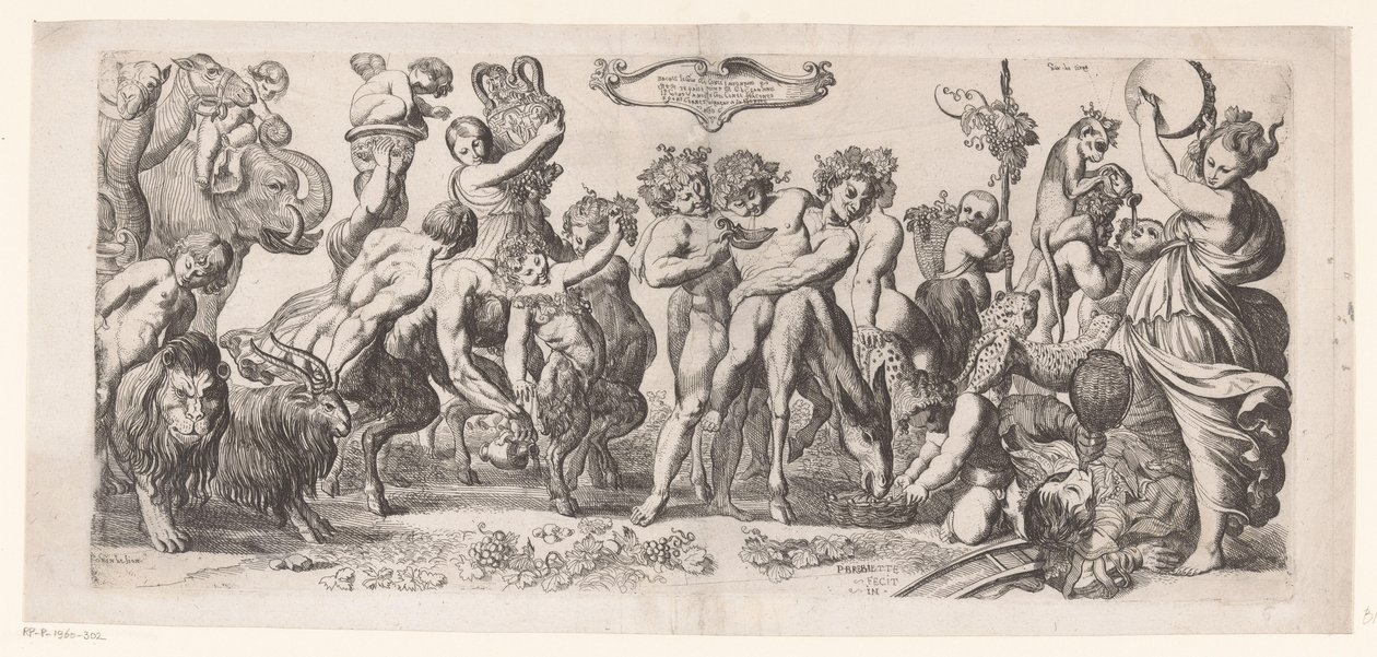 El triunfo de Baco de Pierre Brebiette