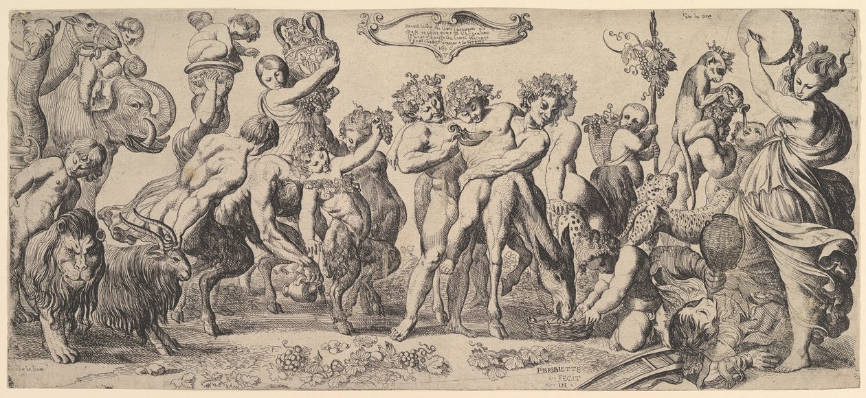Triunfo de Baco de Pierre Brebiette