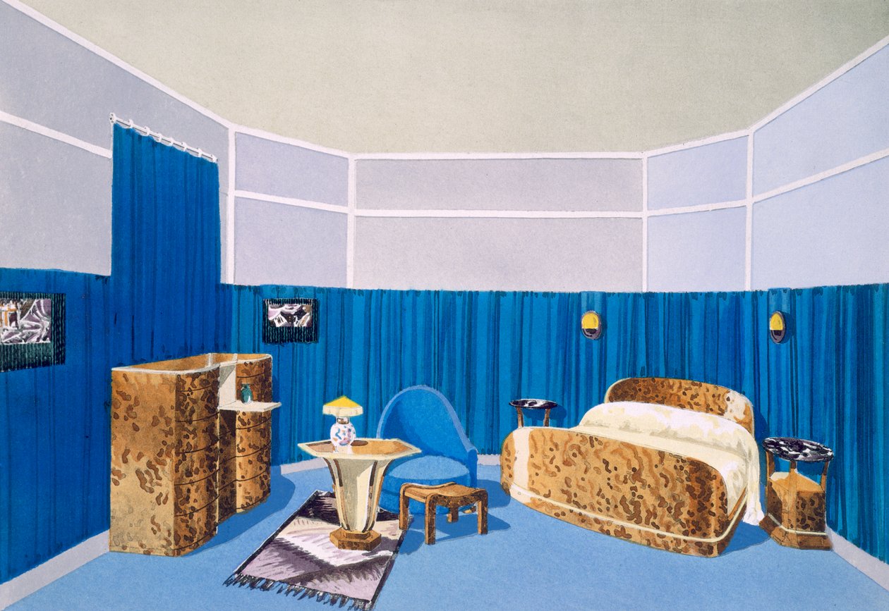 Dormitorio de Pierre Chareau