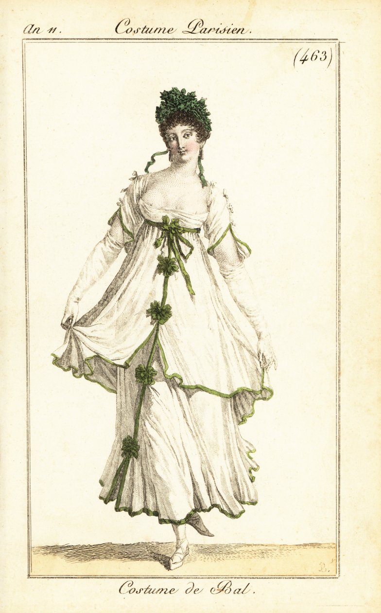 Mujer bailando en un baile, París de Pierre Charles Baquoy