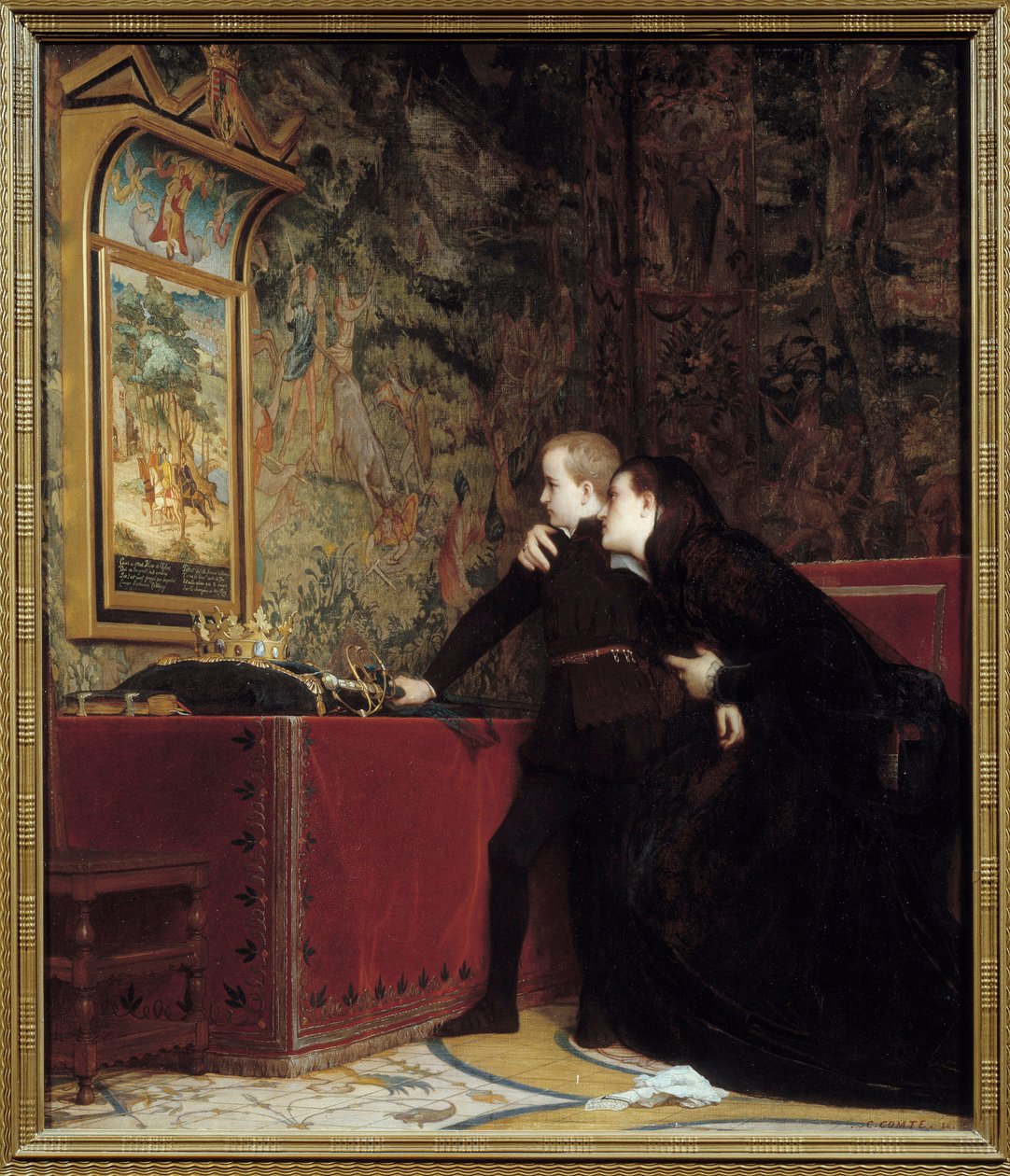 El Duque de Guisa (1550-1588) jura vengar a su padre asesinado. Anne d