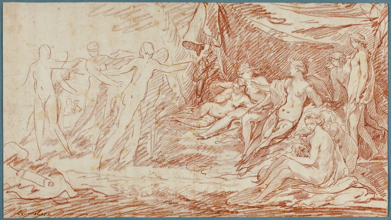 El baño de Diana de Pierre Charles Tremolieres