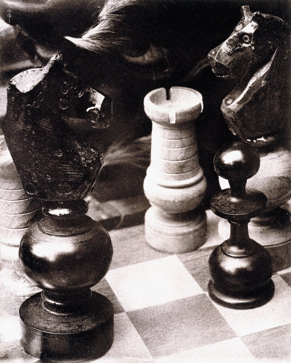 Después de una partida de ajedrez, c.1930 de Pierre Dubreuil