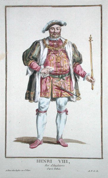 Enrique VIII (1491-1547) Rey de Inglaterra (1509-47) de 