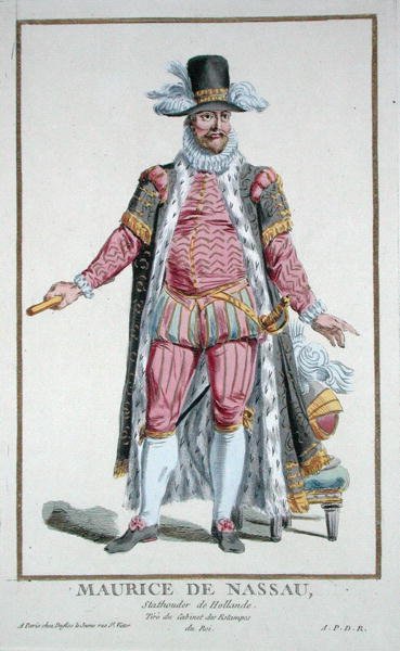 Príncipe Mauricio de Nassau (1567-1625) Gobernador de la República Holandesa de 