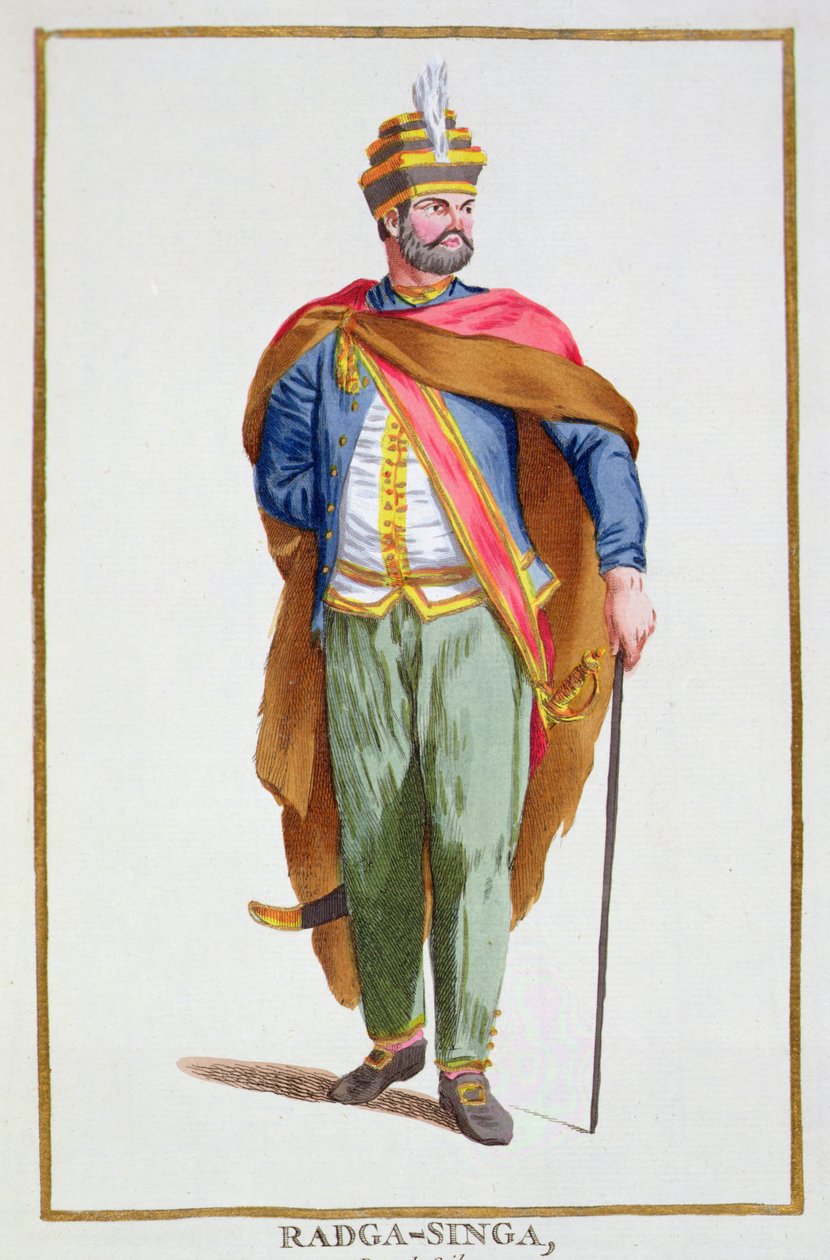 Raja-Singa Rey de Ceilán de 