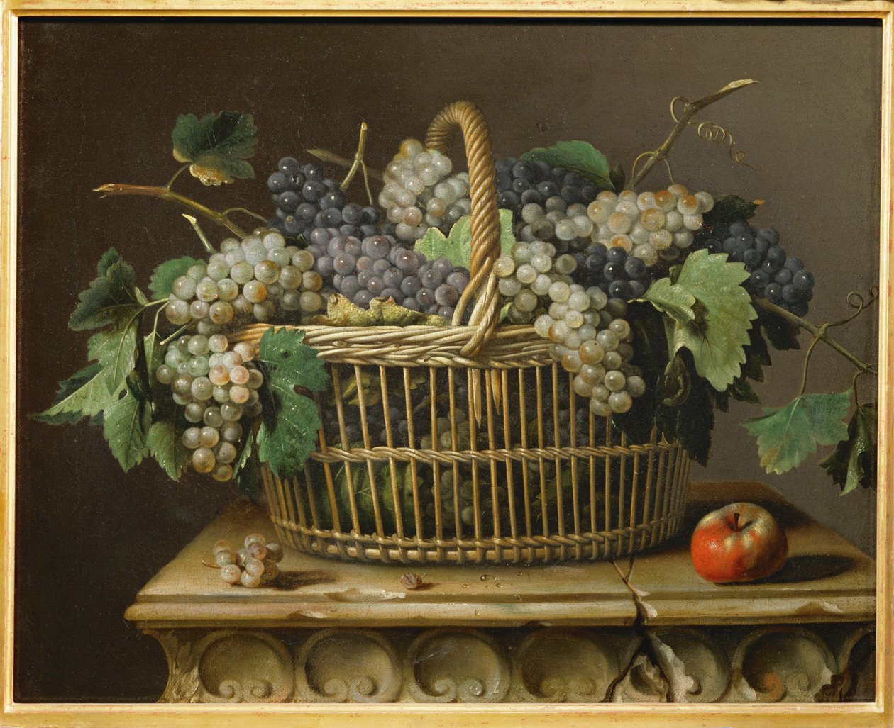 Panier de raisins - Una cesta de uvas ... de Pierre Dupuis