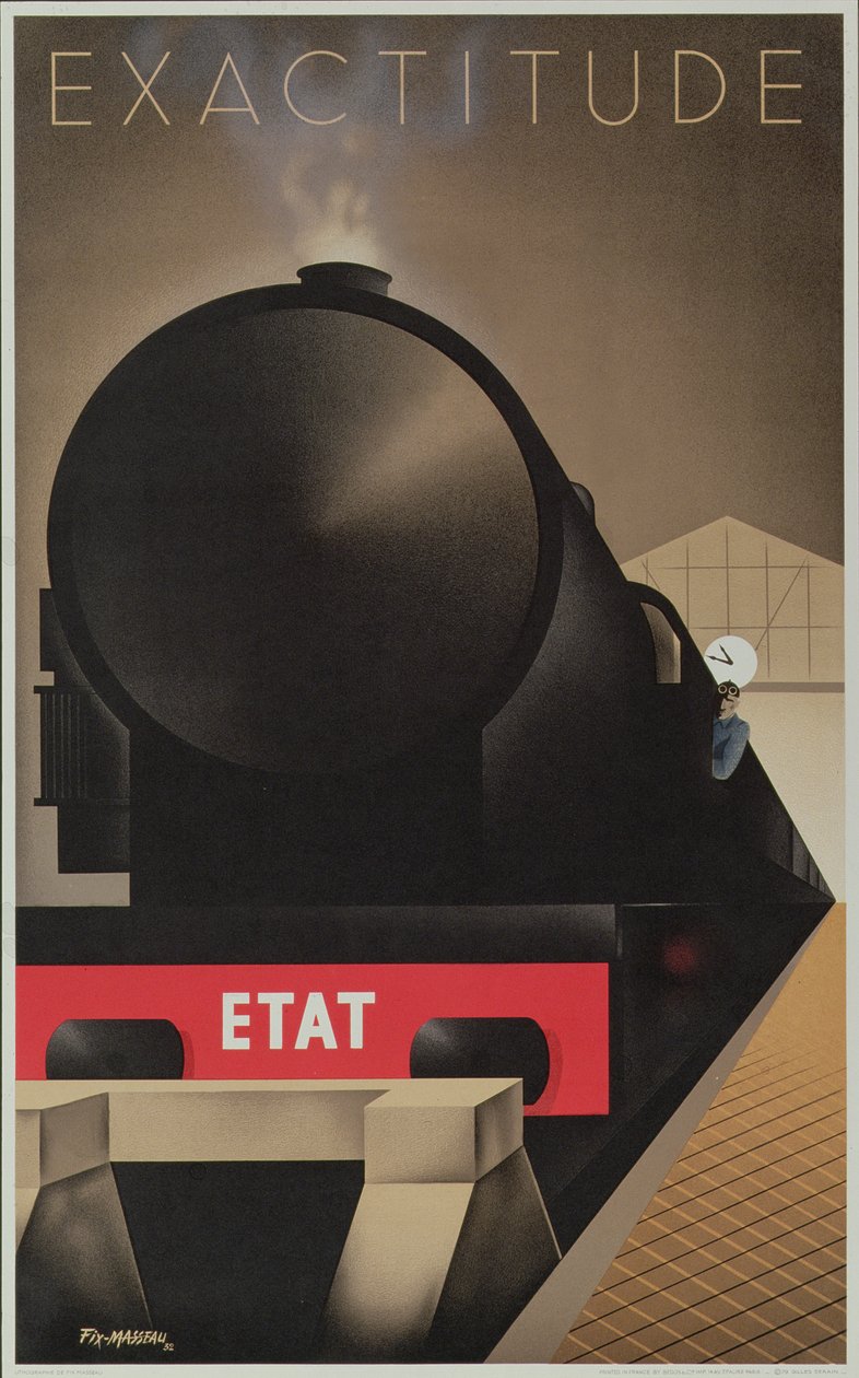 La vida del ferrocarril de Pierre Felix Fix Masseau