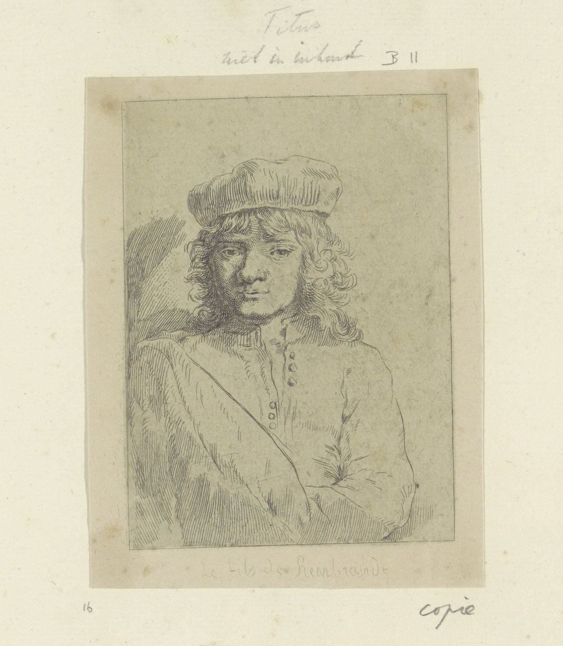 Retrato de Tito Colección de ochenta y cinco grabados originales (título de la serie) de Pierre François Basan (workshop of)