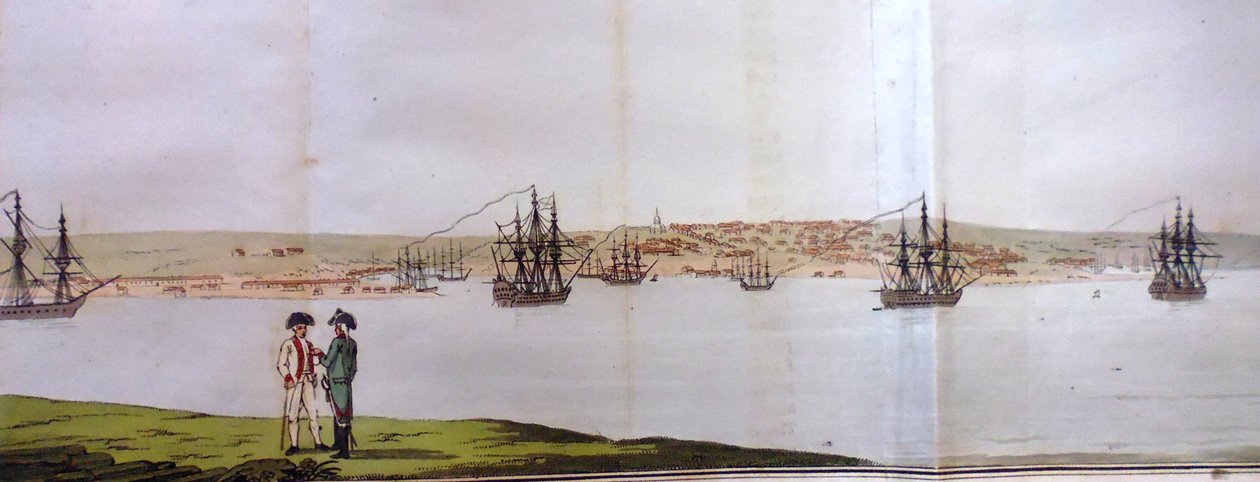 Puerto de Sebastopol. De Viajes por las provincias del sur del imperio ruso en 1793 y 1 de Pierre François Tardieu