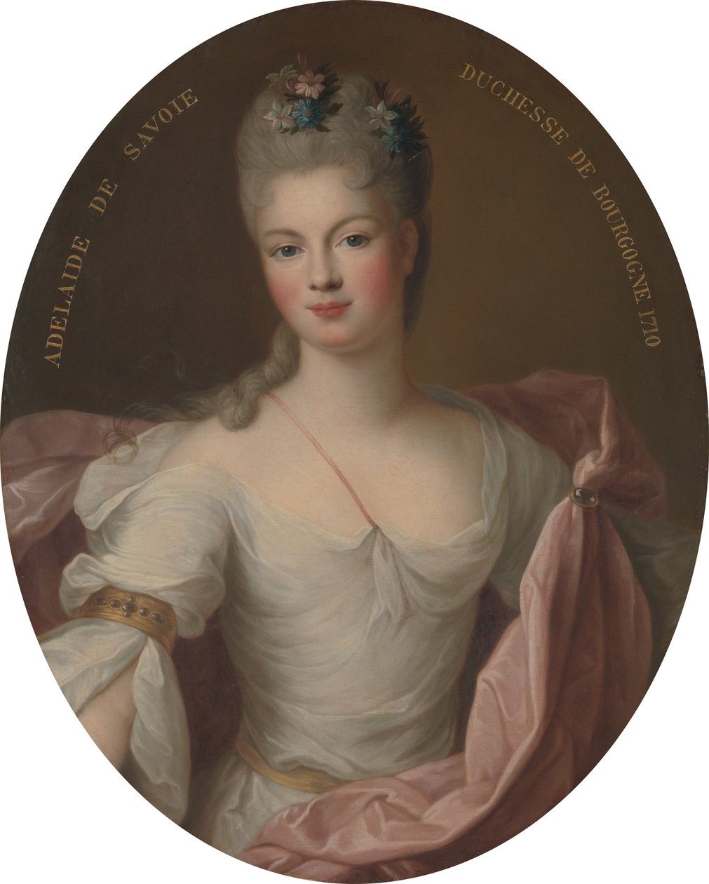 María Adelaida de Saboya (1685-1712), duquesa de Borgoña de Pierre Gobert