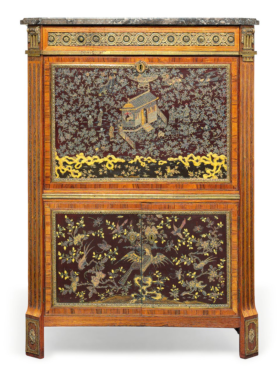 Louis XVI Secretaire a Abbatant, finales del siglo XVIII de Pierre Harry Mewesen