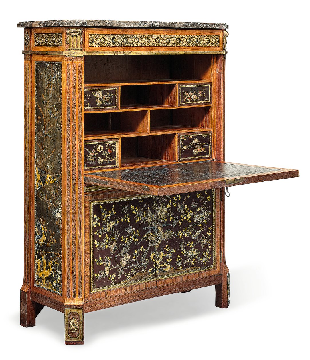 Secretaire a Abbatant Luis XVI, finales del siglo XVIII de Pierre Harry Mewesen