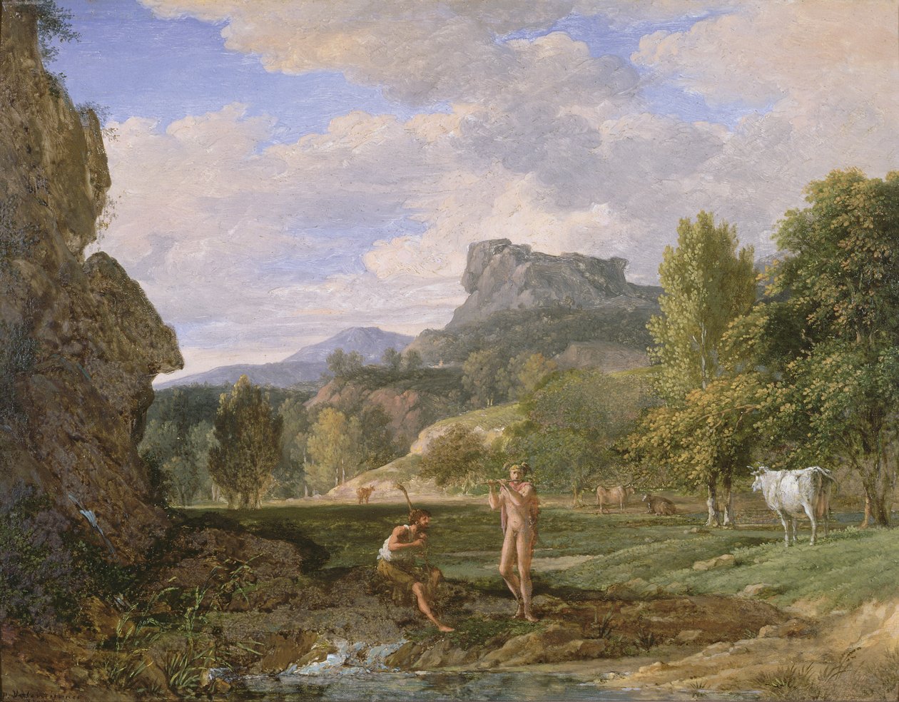 Mercurio y Argos, 1793 de Pierre Henri de Valenciennes